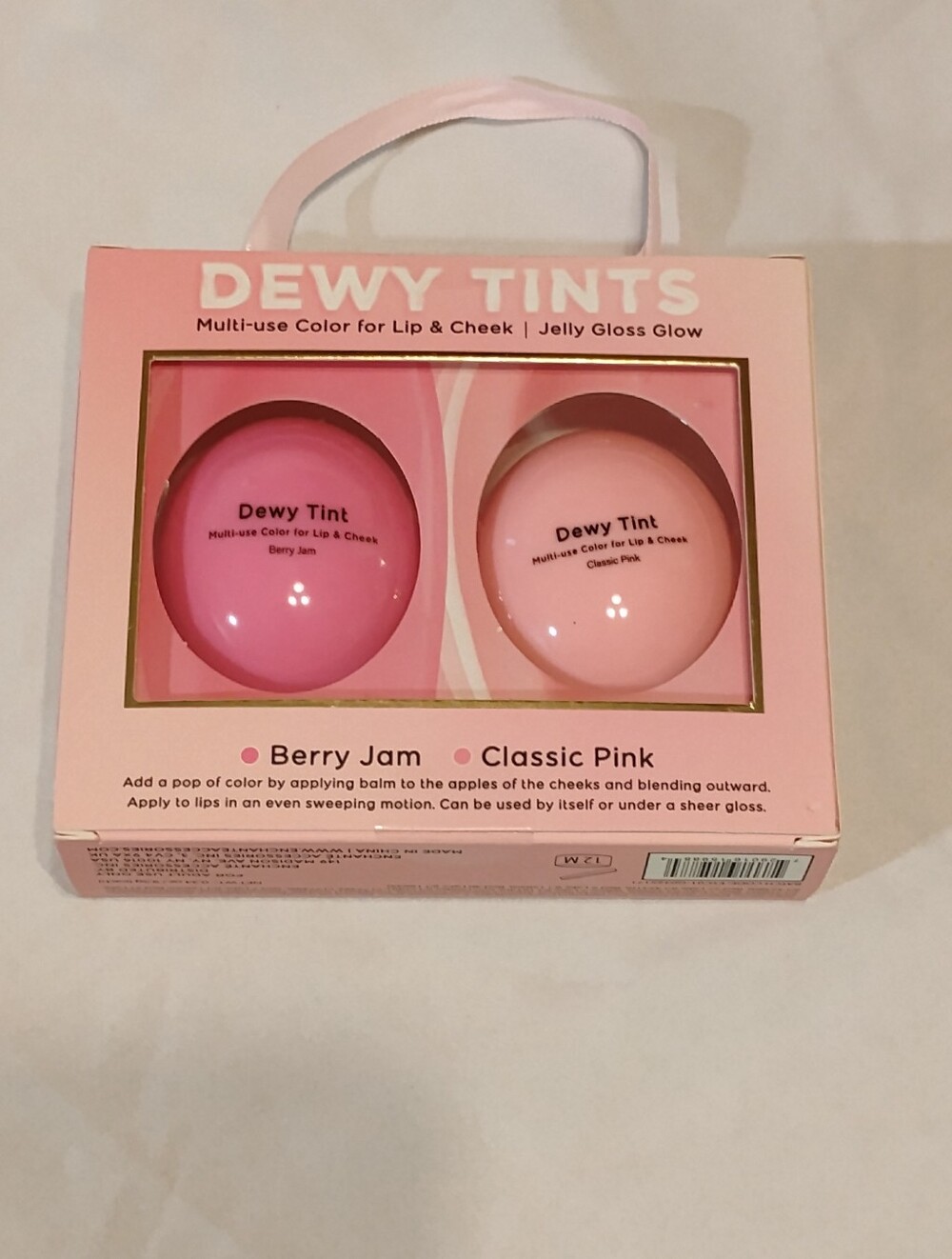Dual Lip & Cheek Balm — Berry Jam & Classic Pink